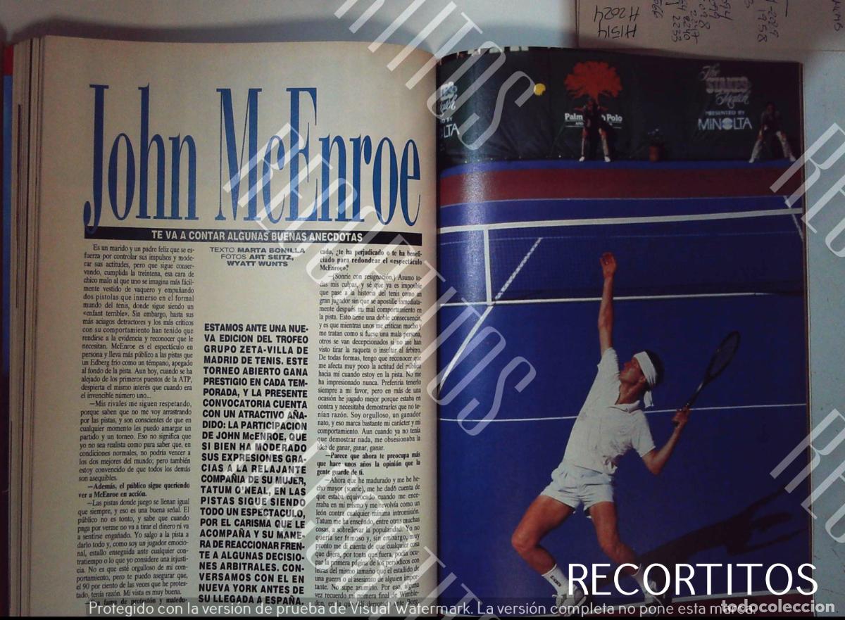 Cine: JOHN MCENROE ENTREVISTA 1991 - Foto 1