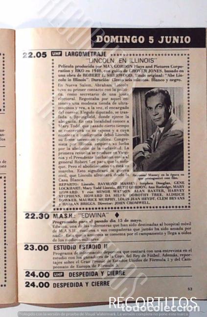 Cine: LINCOLN EN ILLINOIS RAYMOND HASSEY - Foto 1