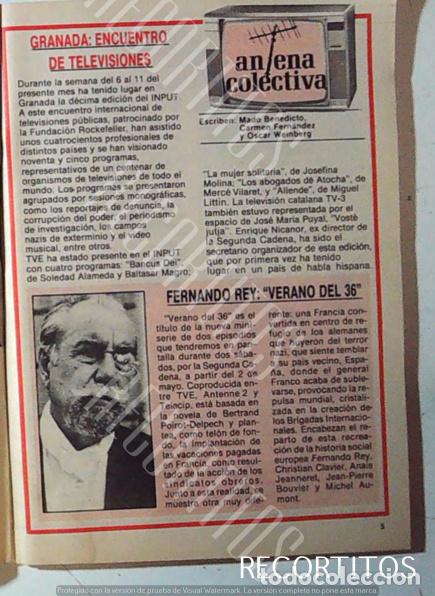 Cine: FERNANDO REY VERANO DEL 36 - Foto 1