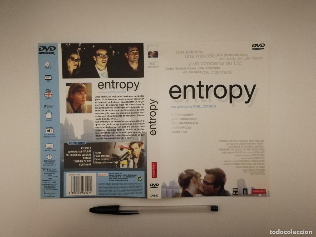 Cine: CARATULA ORIGINAL -A4- Entropy - Stephen Dorff - Foto 1