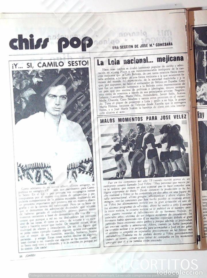 Cine: CAMILO SESTO JOSE VELEZ - Foto 1