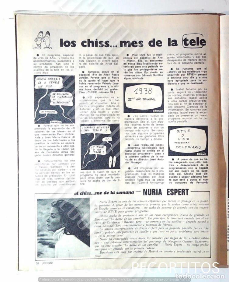 Kino: NURIA ESPERT SPERT EL CHISS DE LA SEMANA