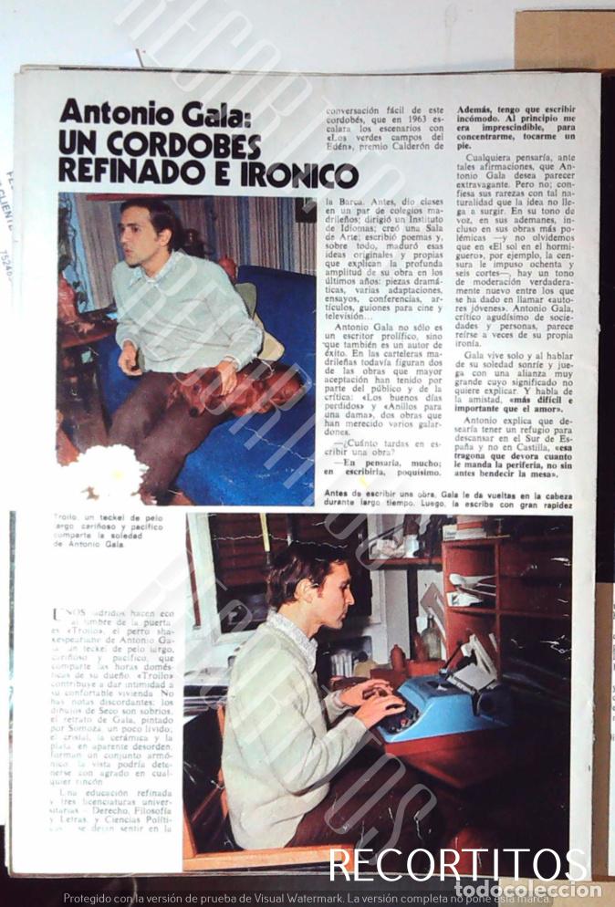 Cine: ANTONIO GALA REFIANDO E IRONICO - Foto 1