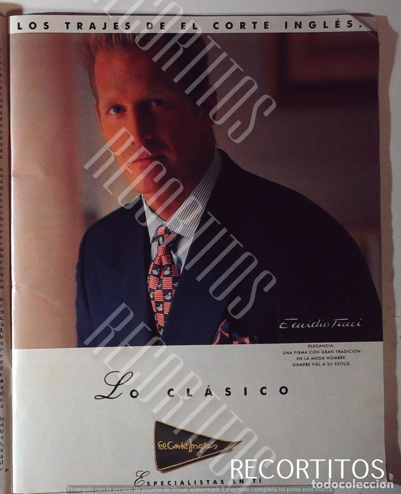 Cine: EMIDIO TUCCI EL CORTE INGLES ESGRIMA - Foto 1