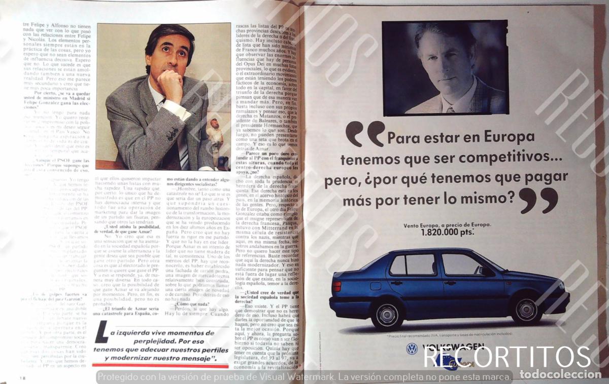 Cine: RAMON JAUREGUI PSOE AZNAR ES UN LIDER - Foto 2