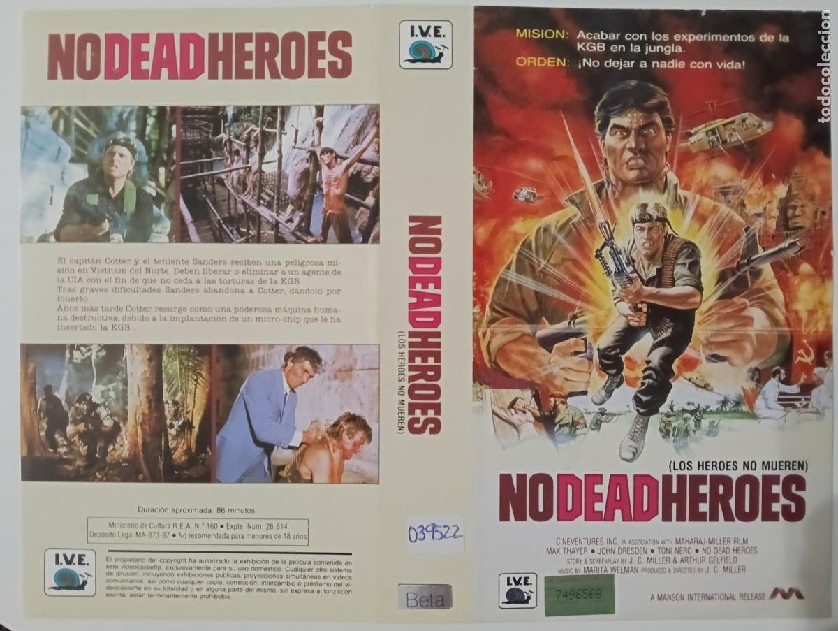 Cine: CARATULA - NO DEAD HEROES IVE BETA - Foto 1