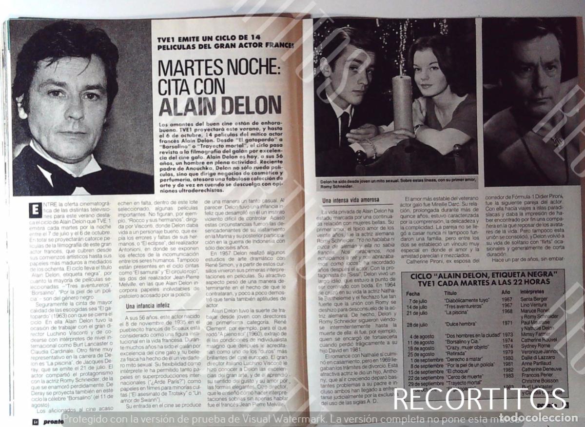 Cine: alain delon romy schneider - Foto 1