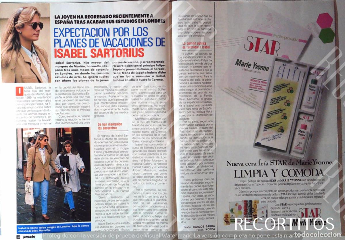Cine: ISABEL SARTORIUS PLANES DE VACACIONES - Foto 1