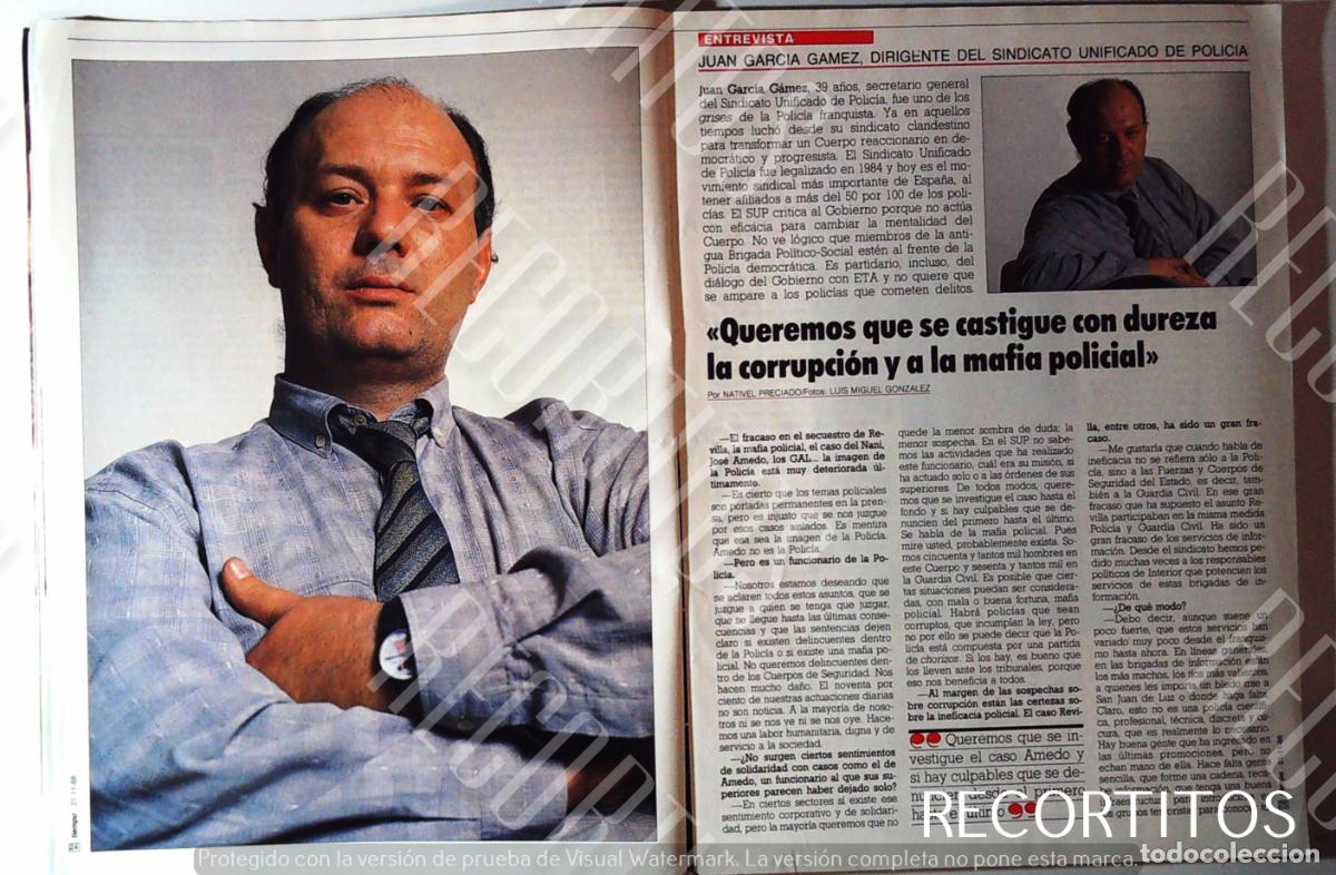 Cine: JUAN GARCIA GAMEZ SINDICATO UNIFICADO DE POLICIA