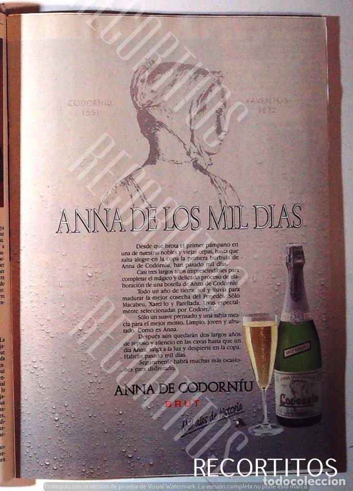Cine: ANNA DE CODORNIU CAVA ANUNCIO PUBLICIDAD - Foto 1