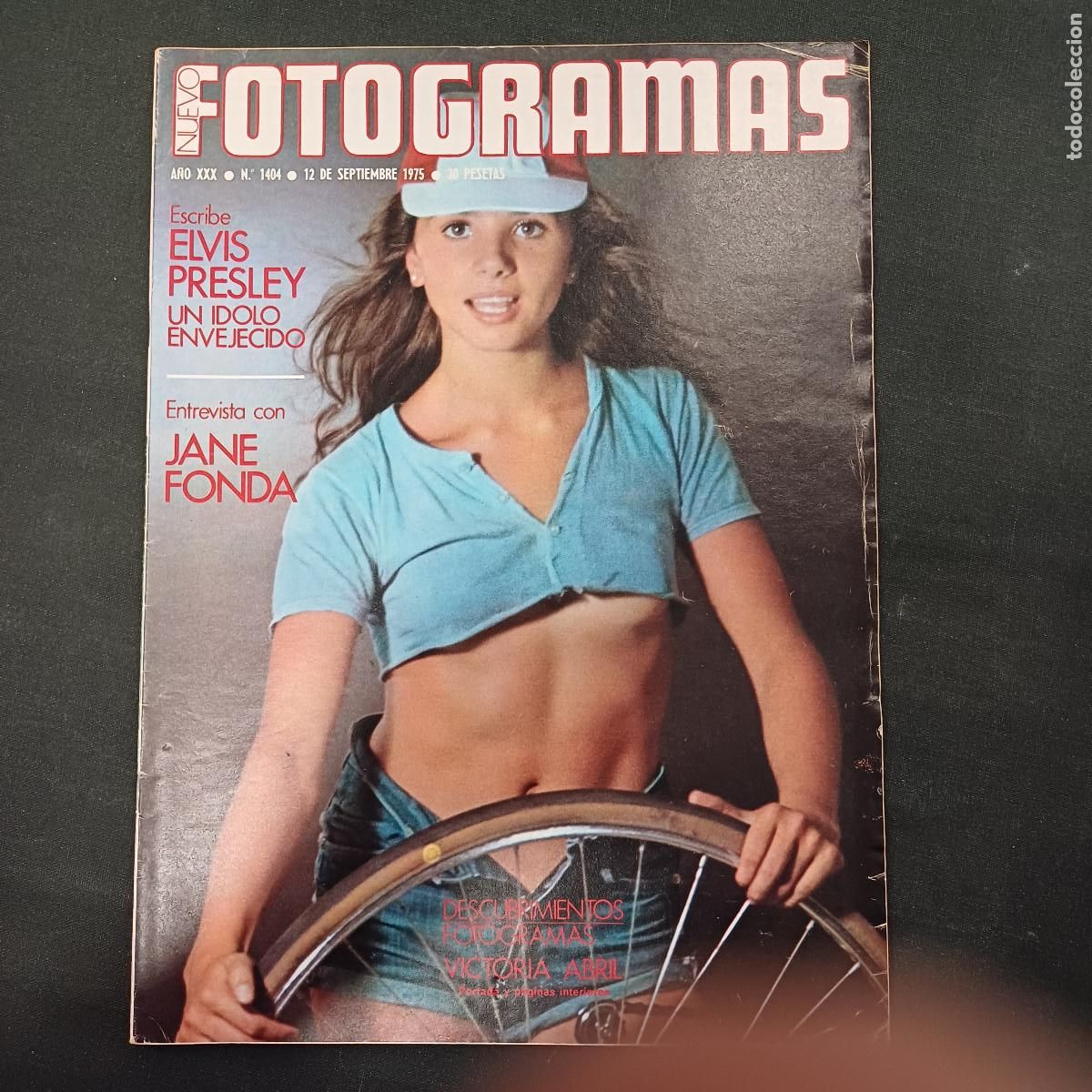 Cine: NUEVO FOTOGRAMAS/REVISTA DE CINE N&ordm; 1404/ELVIS PRESLEY-VICTORIA ABRIL.
