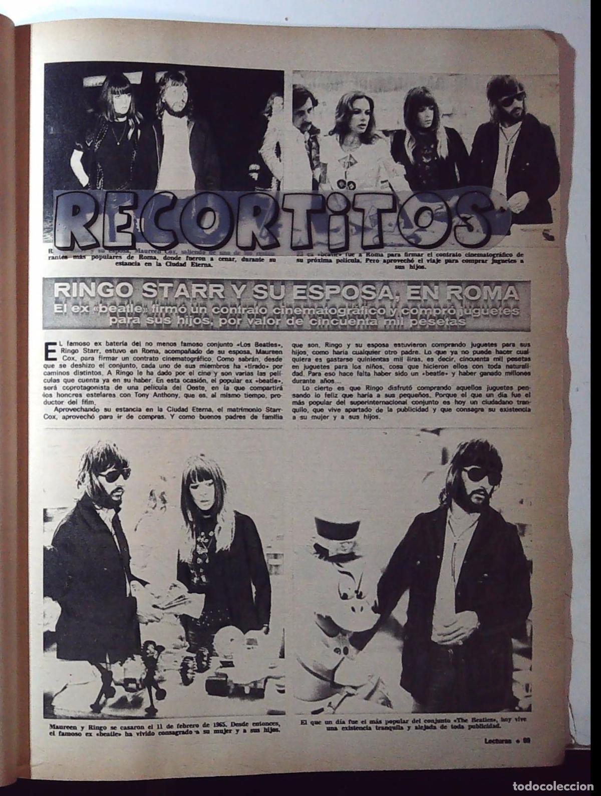 Cine: RINGO STARR MAUREEN THE BEATLES