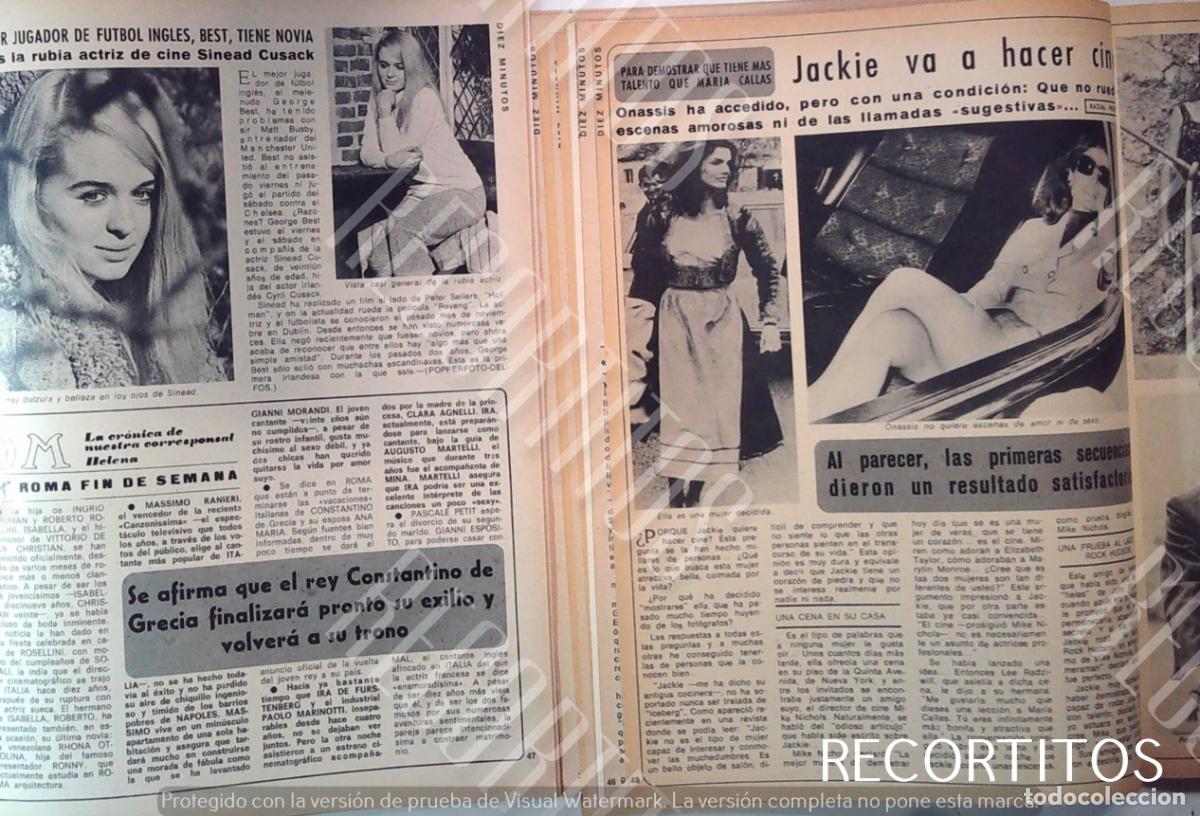 Cinema: GEORGE BEST SINEAD CUSACK JACQUELINE KENNEDY