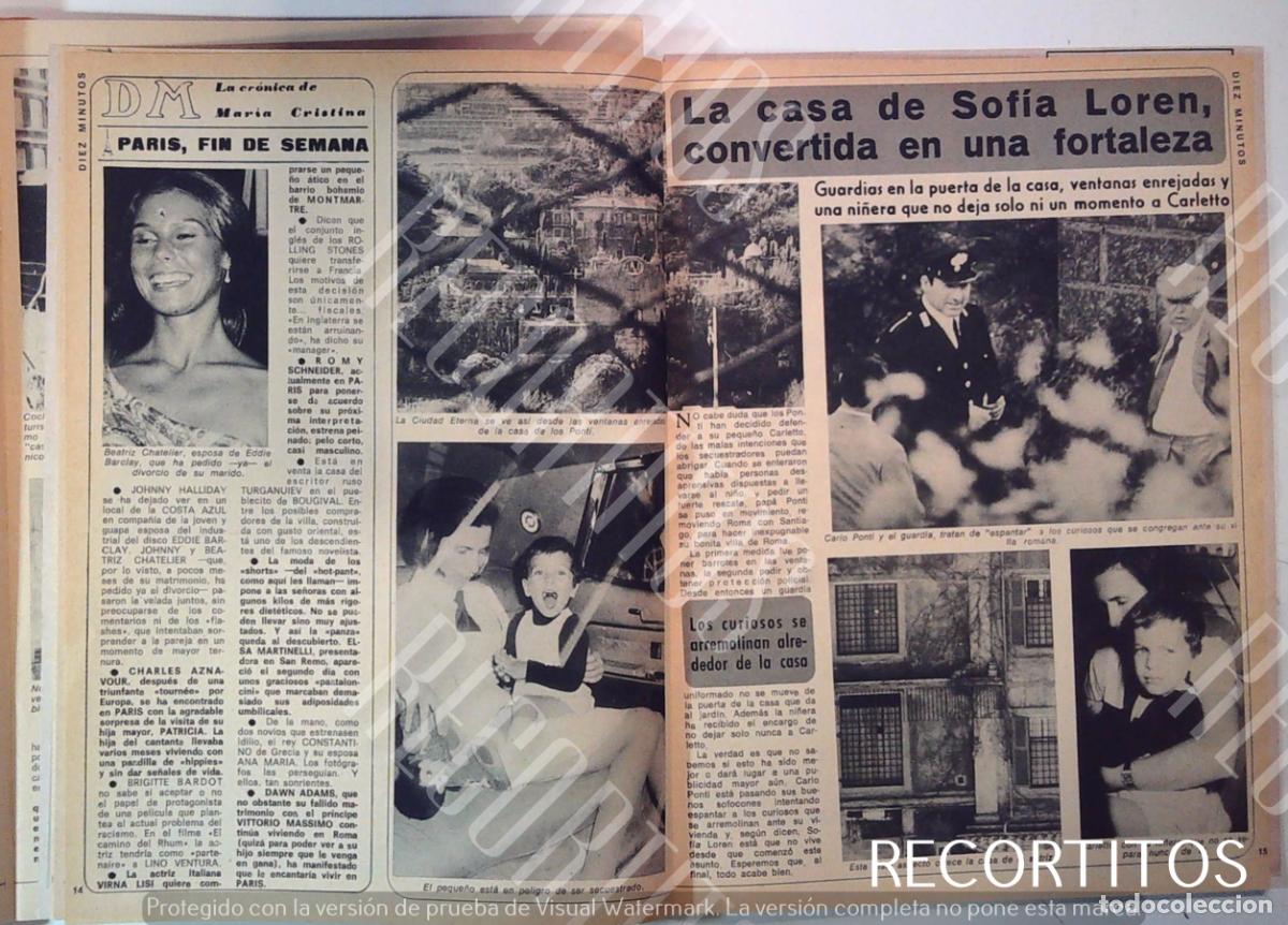 Cine: LA CASA DE SOFIA LOREN CONVERTIDA EN FORTALEZA - Foto 1