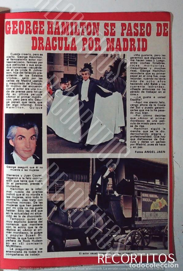 Cine: GEORGE HAMILTAN UN DRACULA EN MADRID - Foto 1
