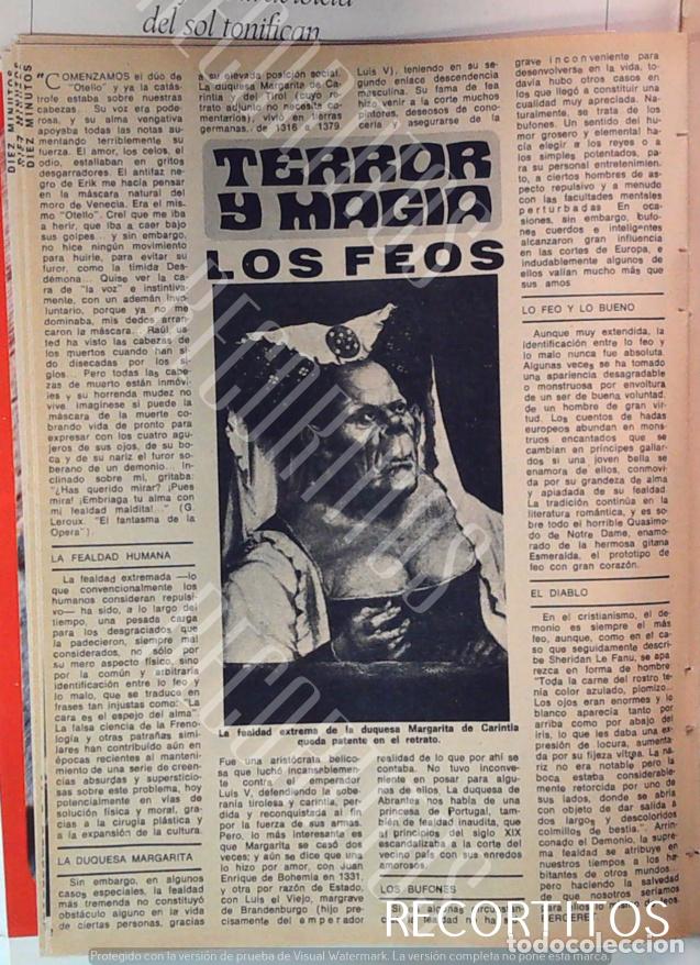 Cine: TERROR Y MAGIA LOS FEOS - Foto 1