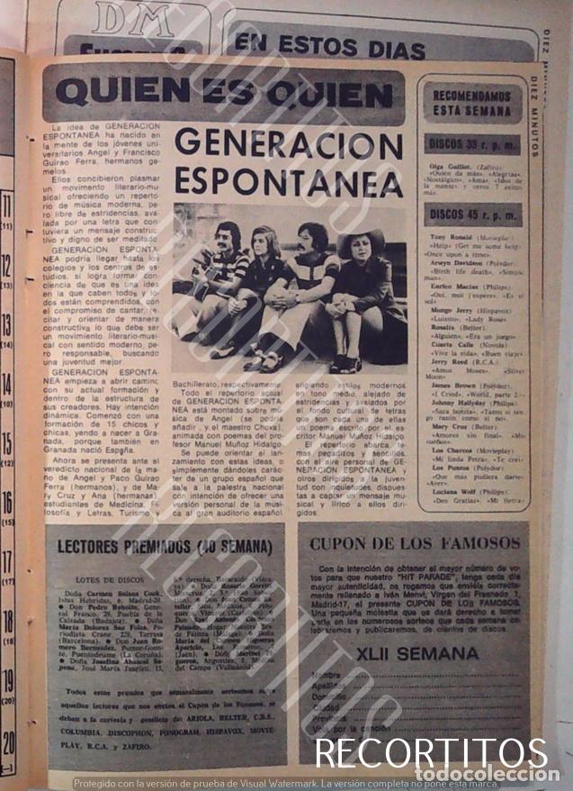 Cine: GENERACION ESPONTANEA POP MUSICA - Foto 1