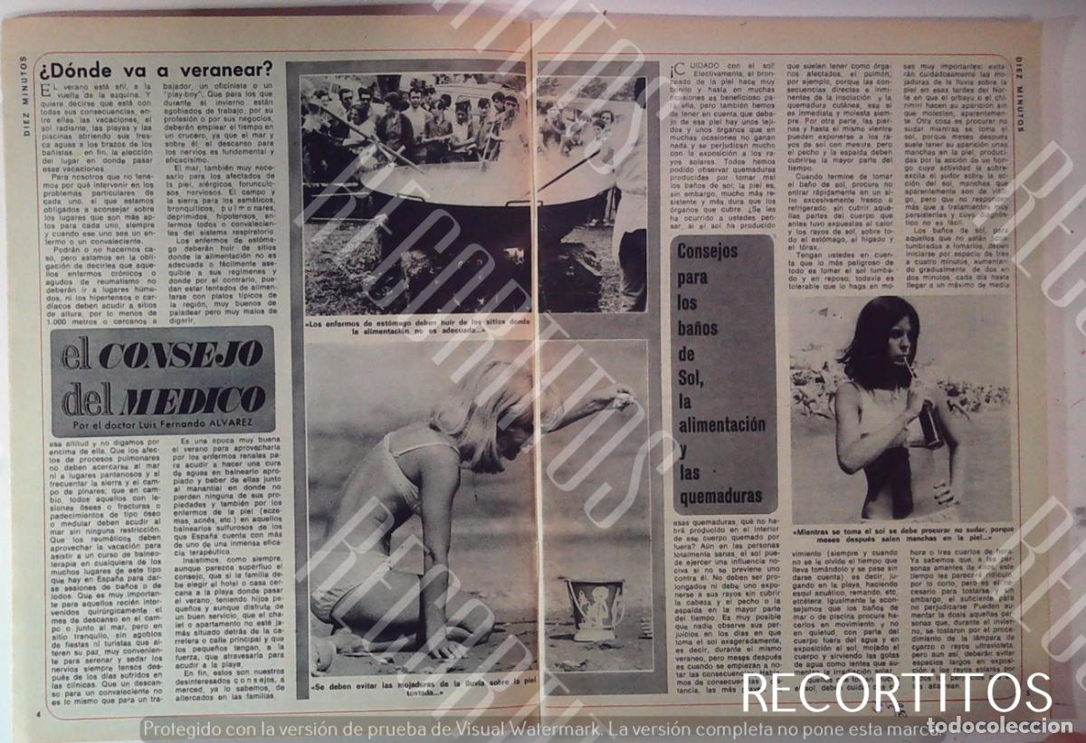 Cinema: 1971 EL VERANEO BA&Ntilde;ADORES BIKINIS ROPA DE BA&Ntilde;O