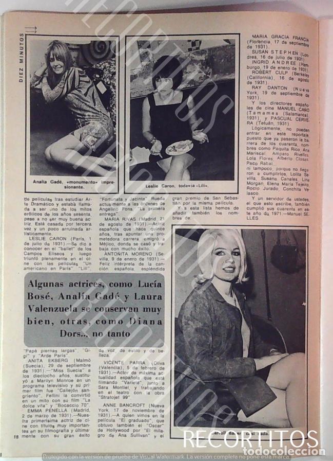 Cinema: CARROLL BAKER LESLIE CARON ANALIA GADE