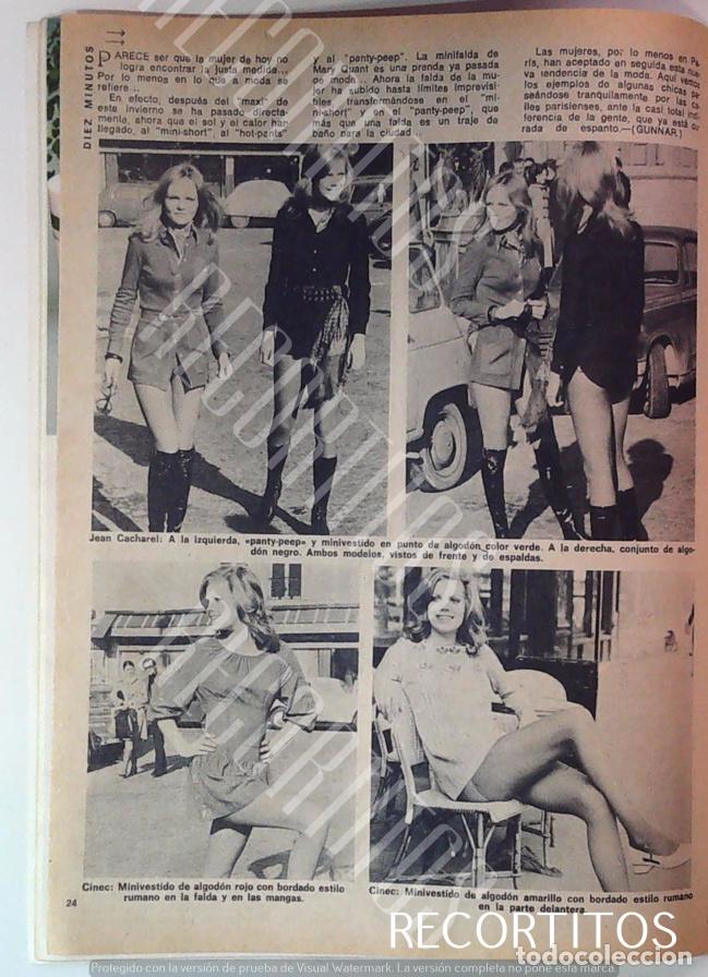 Cinema: MODA 1971 MINI SHORTS MINI VESTIDOS