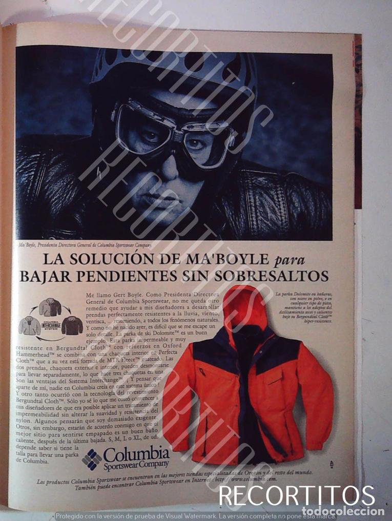 Kino: COLUMBIA SPORTWEAR COMPANY ANUNCIO PUBLICIDAD