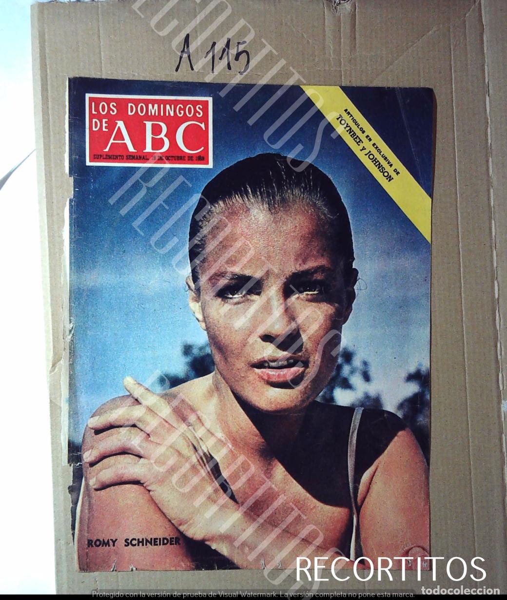 Cine: recorte portada romy schneider - Foto 1