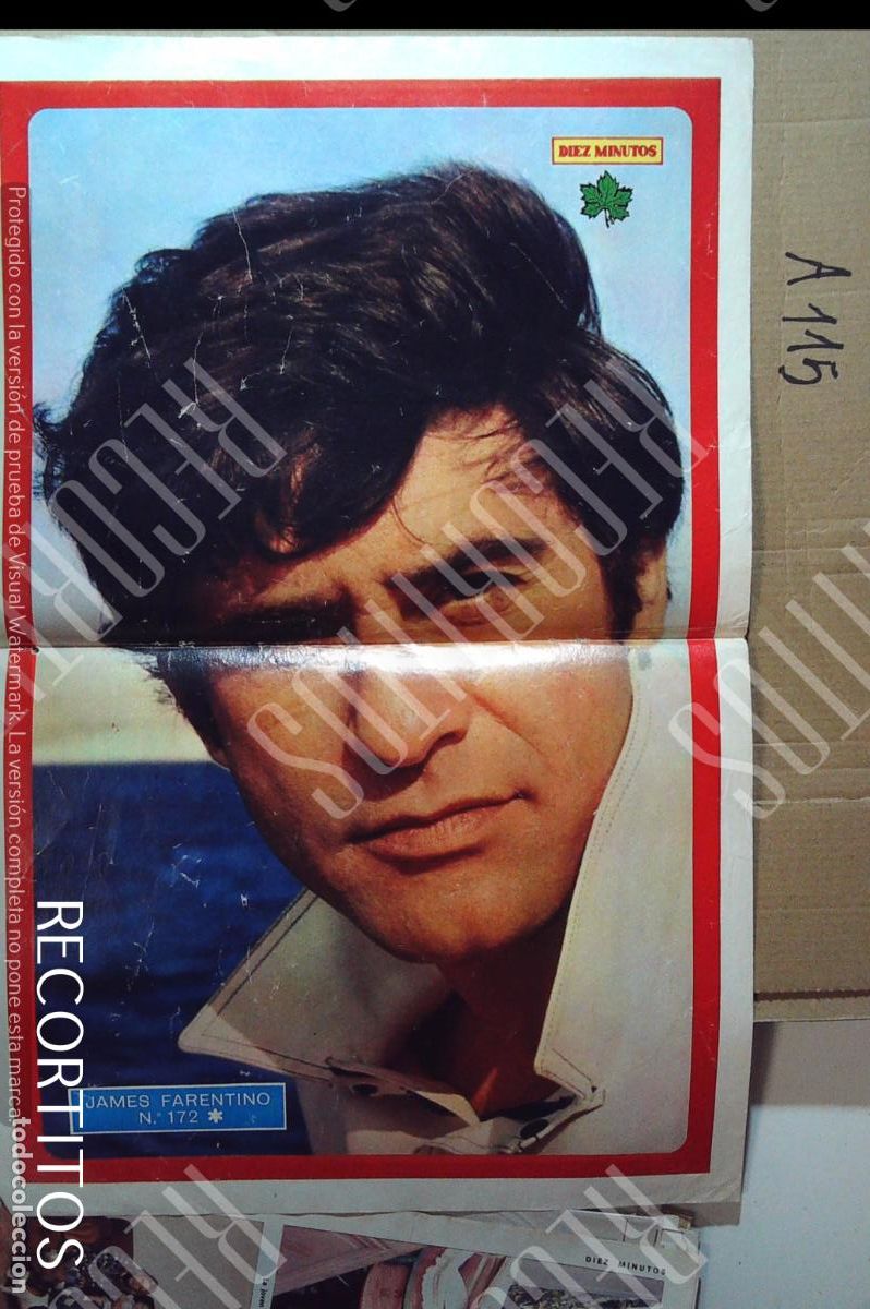 Cine: poster james farentino paco revuelta