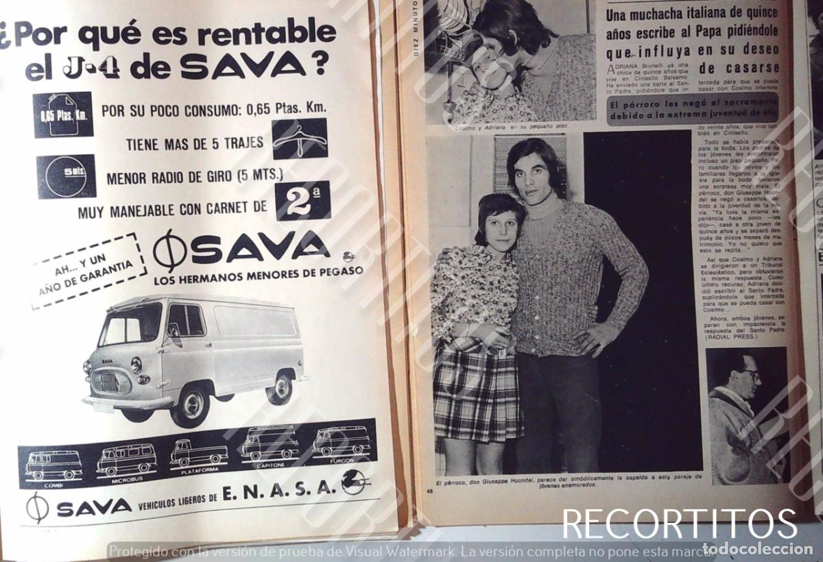 Cin&eacute;ma: SAVA FURGONETAS PEGASO ADRIANA BRUNELLI