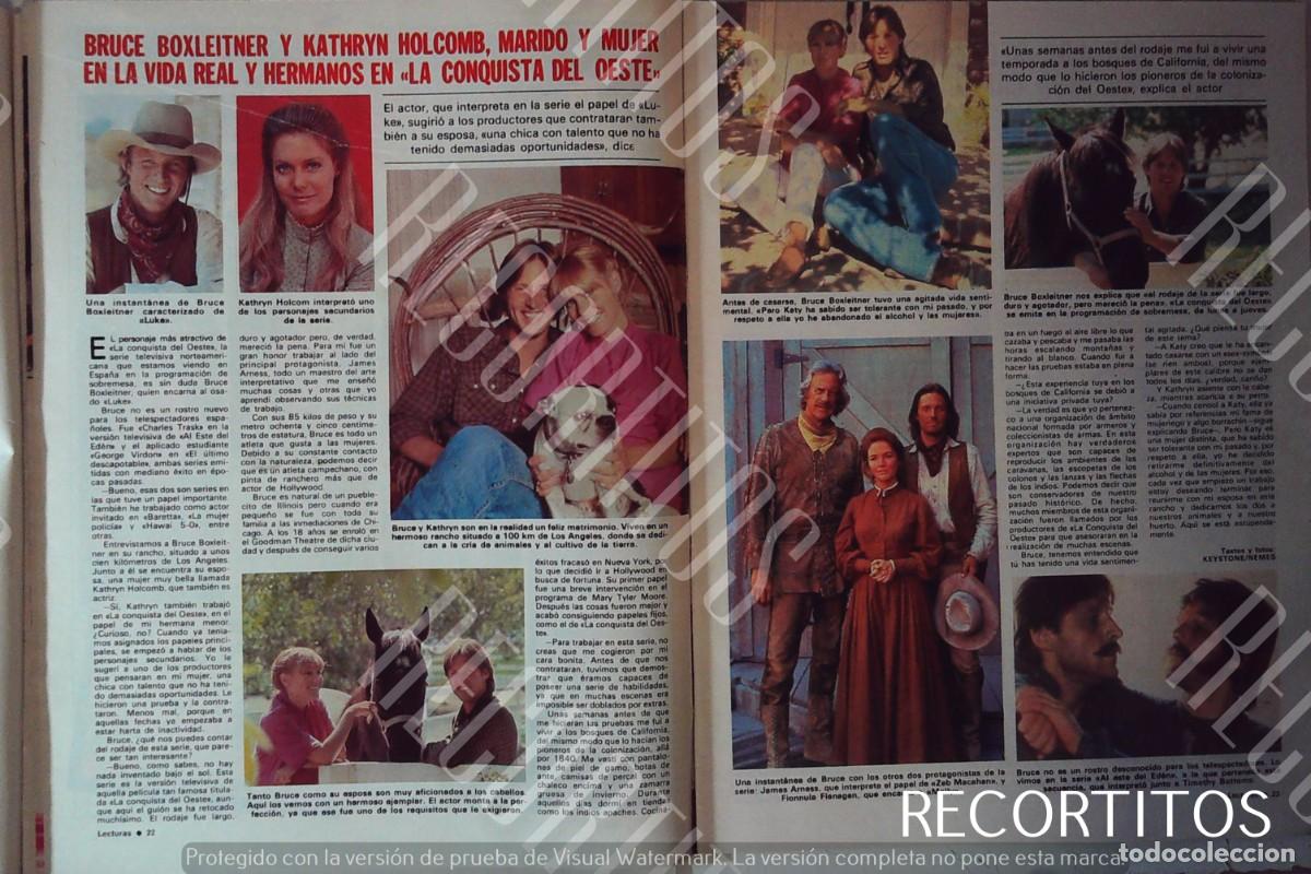 Cin&eacute;ma: bruce boxleitner kathryn holcomb la conquista del oeste