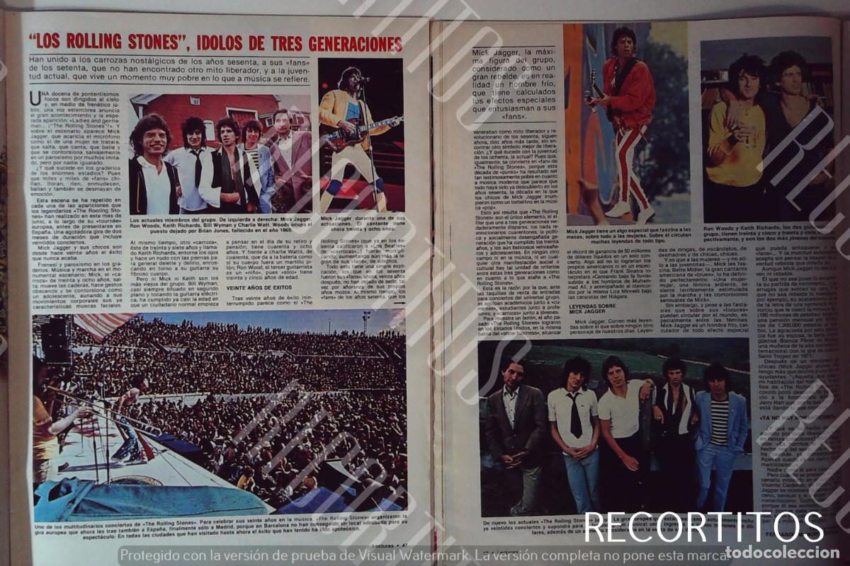 Cine: THE ROLLING STONES MICK JAGGER 1982 - Foto 1