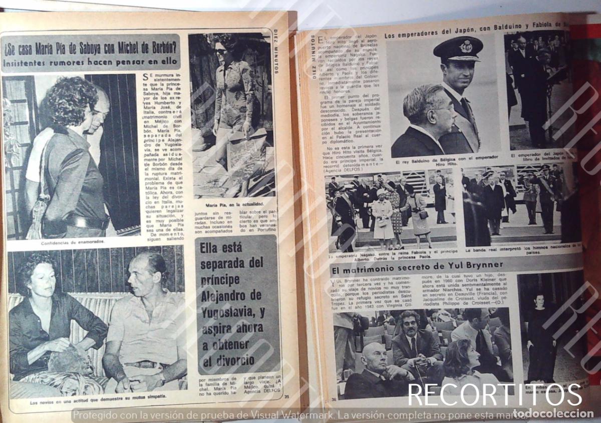 Cin&eacute;ma: MARIA PIA DE SABOYA MICHAEL DE BORBON EMPERADOR JAPON HIROHITO FABIOLA BALDUINO DE BELGICA