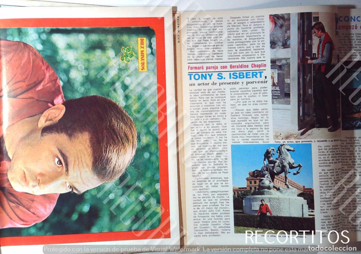 Cine: TONY ISBERT GERALDINE CHAPLIN - Foto 1