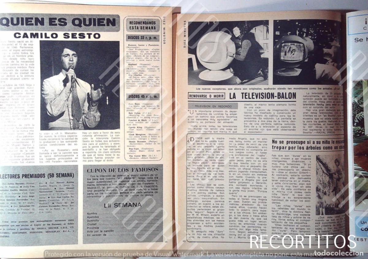 Cine: CAMILO SESTO LA TELEVISION BALON - Foto 1
