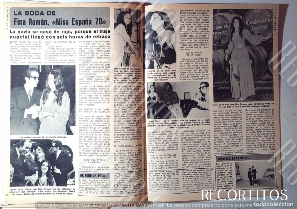 Cinema: BODA FINA ROMAN MISS ESPA&Ntilde;A EN JEREZ