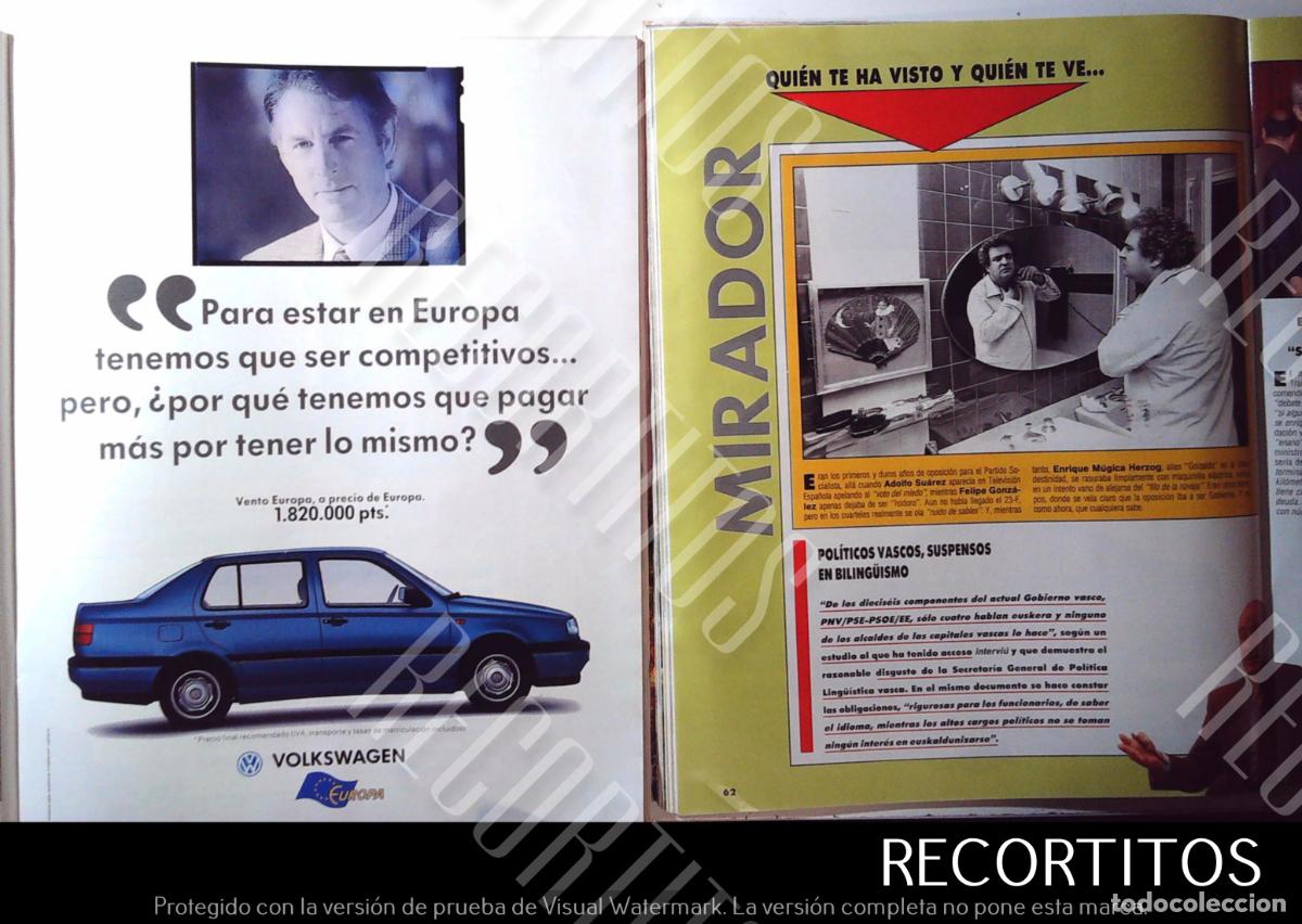 Cine: VOLKSWAGEN EUROPA POLO COUPE ANUNCIO PUBLICIDAD