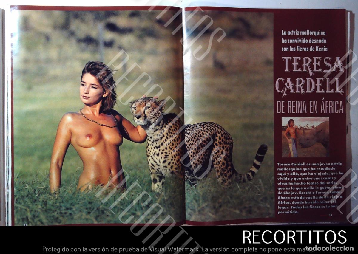 Cine: TERESA CARDELL LA REINA DE AFRICA LINCE RINOCERONTE KENYA ANGEL ANTONIO HERRERA COCO VAN OPPENS SYGM