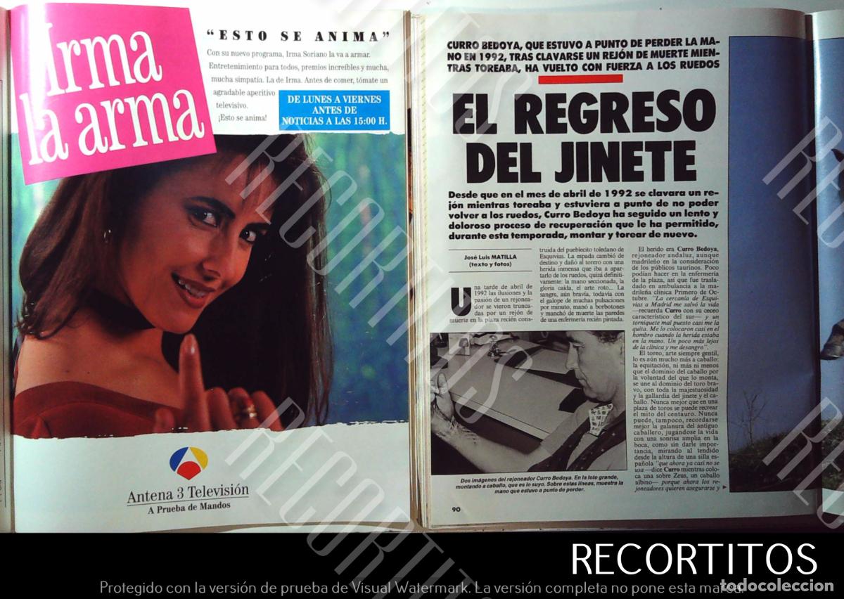 Cine: IRMA LA ARMA IRMA SORIANO ANTENA 3