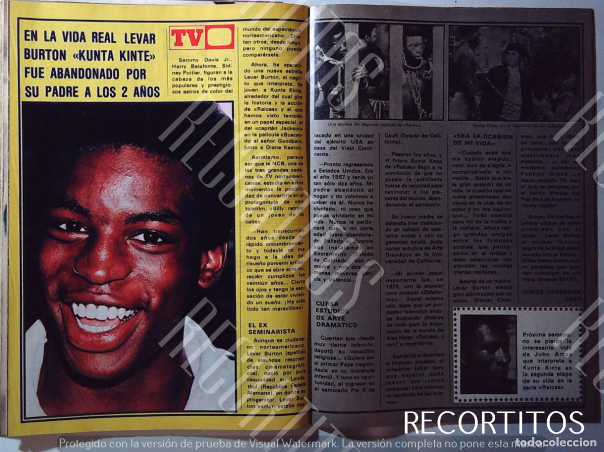 Cine: LEVAR BURTON KUNTA KINTE RAICES - Foto 1