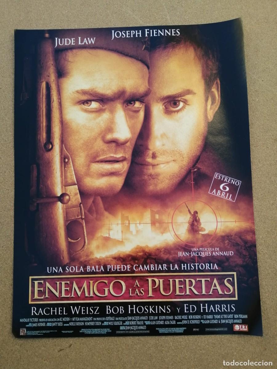 Cinema: ANUNCIO CINE. ENEMIGO A LAS PUERTAS (JEAN JACQUES ANNAUD)