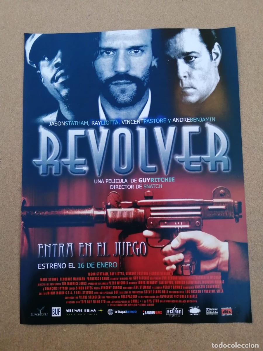 Cinema: ANUNCIO CINE. REVOLVER (JASON STATHAM - RAY LIOTTA)