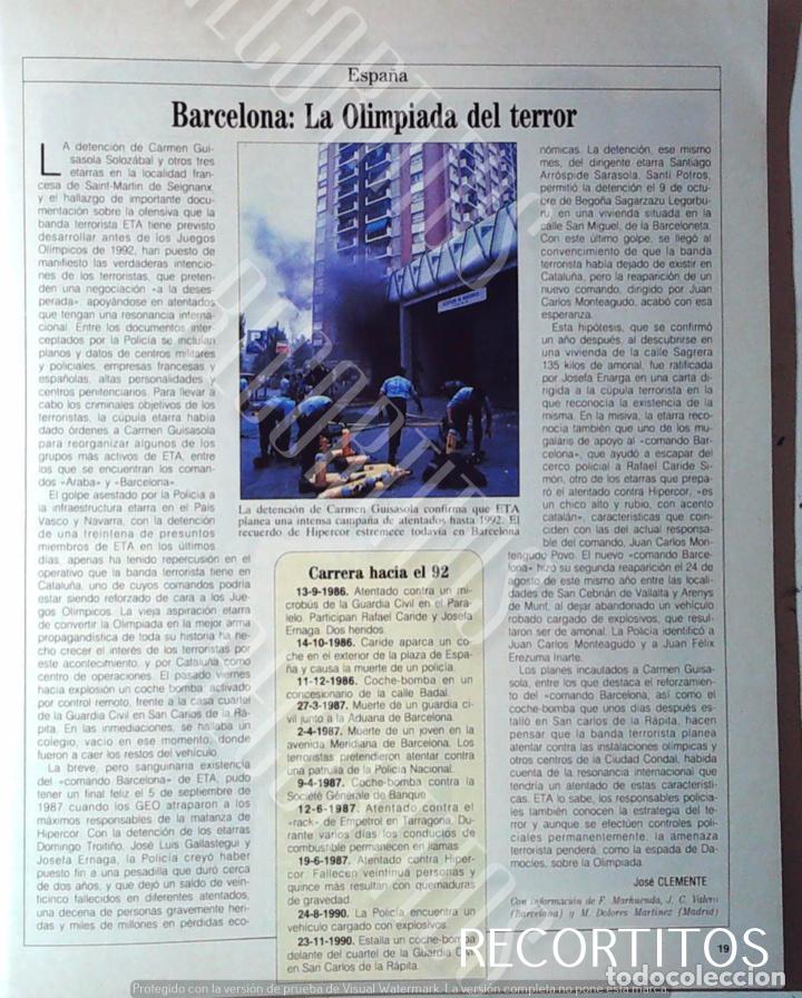 Cine: TERRORISMO BARCELONA 92 OLIMPIADA DEL TERROR - Foto 1