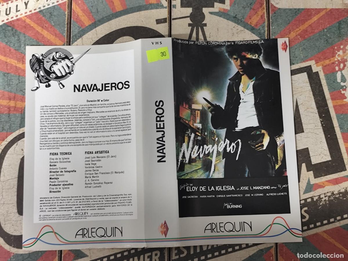 Cinema: Car&aacute;tula VHS Navajeros