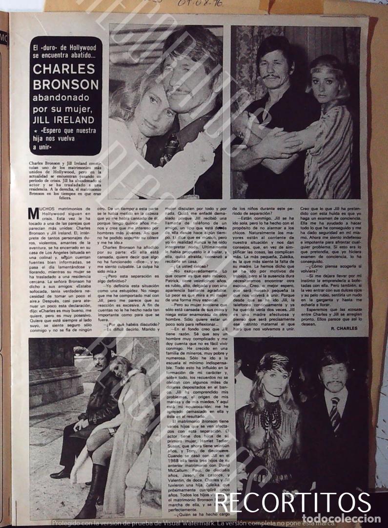Cin&eacute;ma: jill ireland charles bronson
