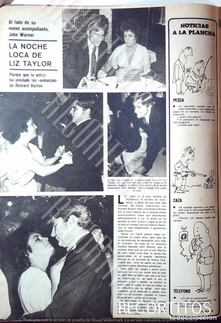 Cine: LIZ TAYLOR ELIZABETH JOHN WARNER - Foto 1