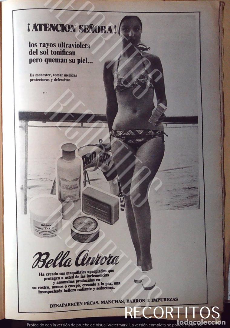 Cin&eacute;ma: BELLA AURORA ANUNCIO PUBLICIDAD LENCERIA ROPA DE BA&Ntilde;O