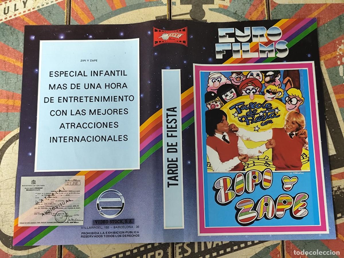 Cine: Car&aacute;tula Zipi y Zape Tarde de fiesta