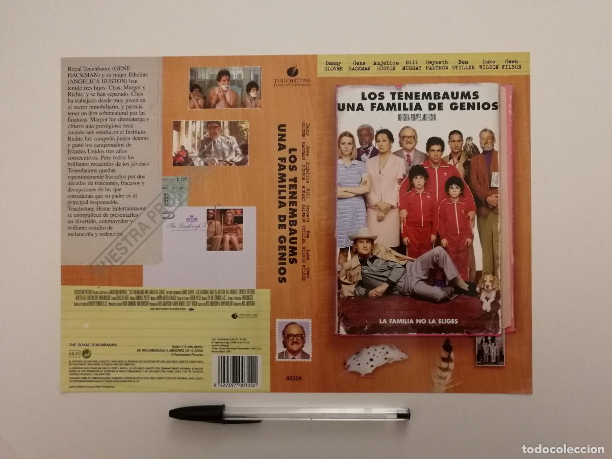 Cin&eacute;ma: CARATULA ORIGINAL -A4- Los Tenenbaums. Una familia de genios - Gwyneth Paltrow - GENE HACKMAN