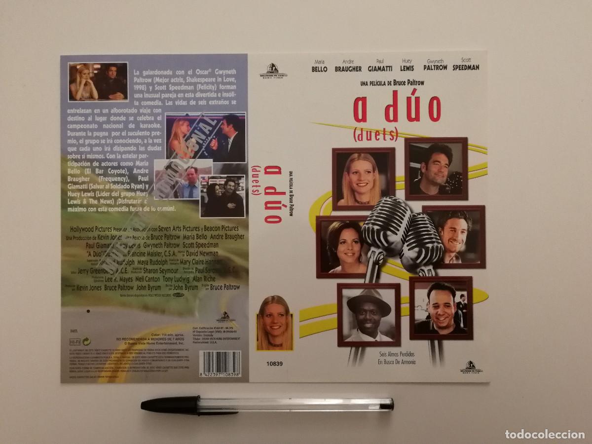 Cin&eacute;ma: CARATULA ORIGINAL -A4- A DUO DUETS - Gwyneth Paltrow