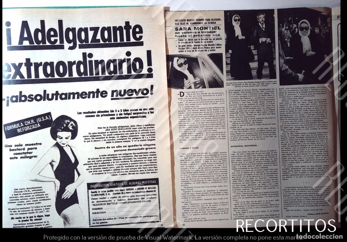 Cine: SARA MONTIEL SARITISIMA ABORTO