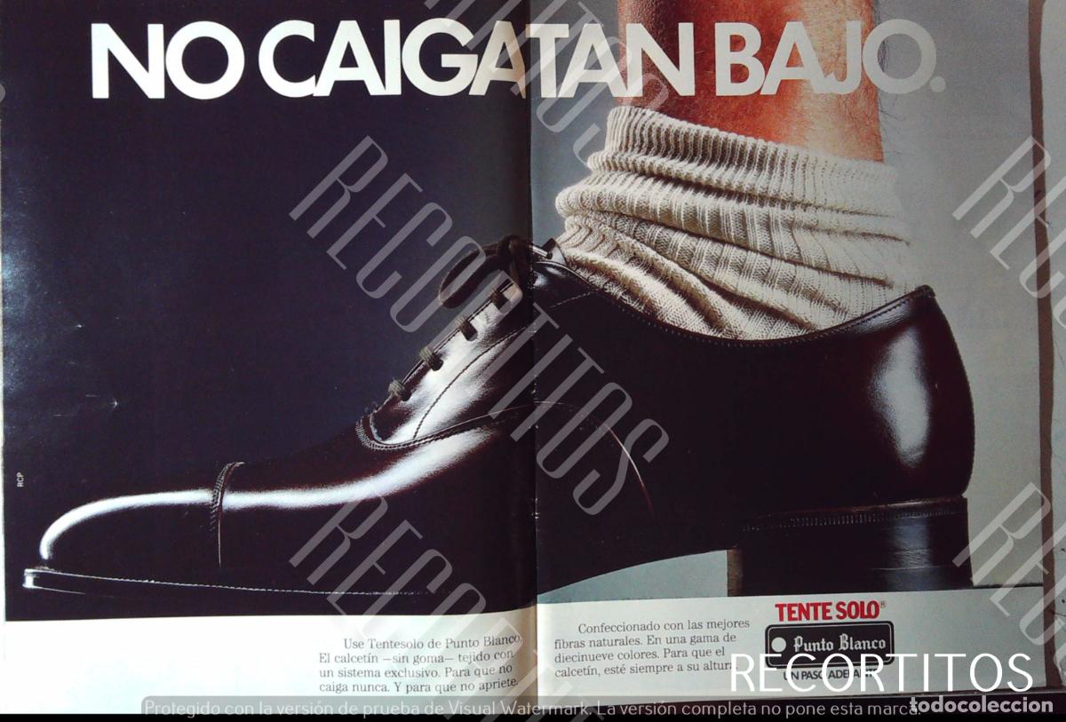 Kino: PUNTO BLANCO CALCETINES ANUNCIO PUBLICIDAD